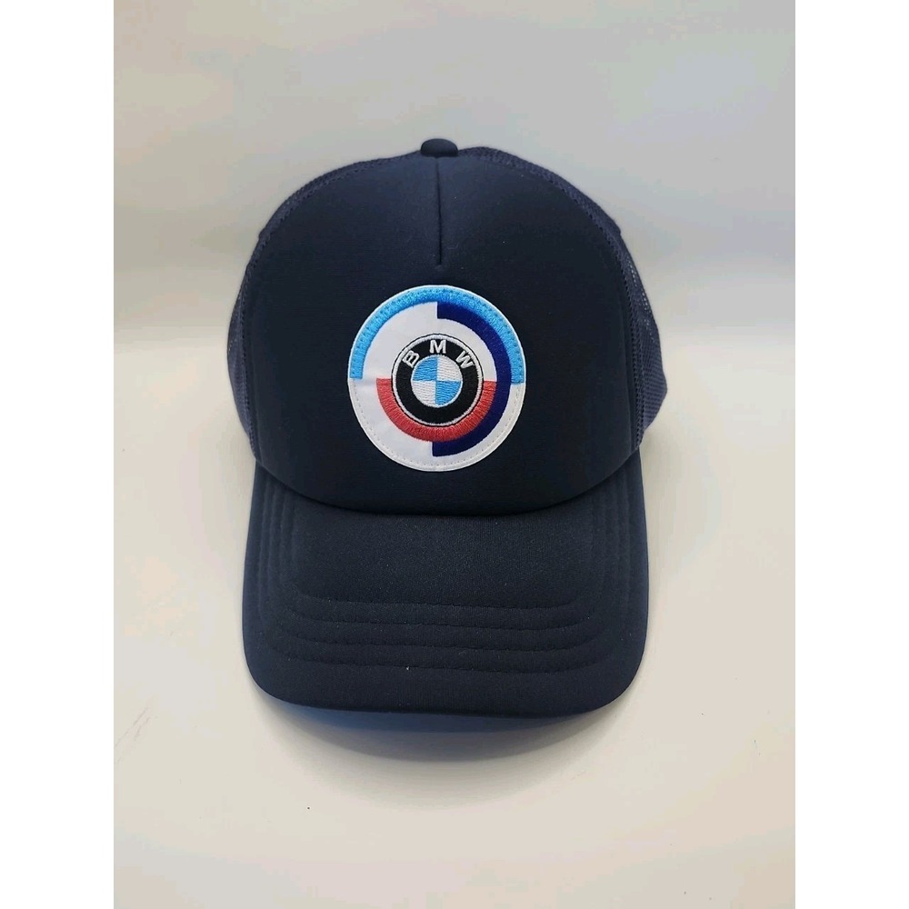 BMW Baseball Cap Hat Embroidered Logo Adjustable Strap Racing